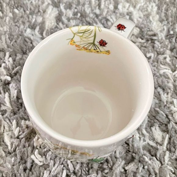NIB Anthropologie Monarch Monogram Mug (F) - Picture 4 of 6